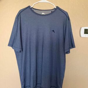 Men's L Tommy Bahama Blue and Navy Shirt